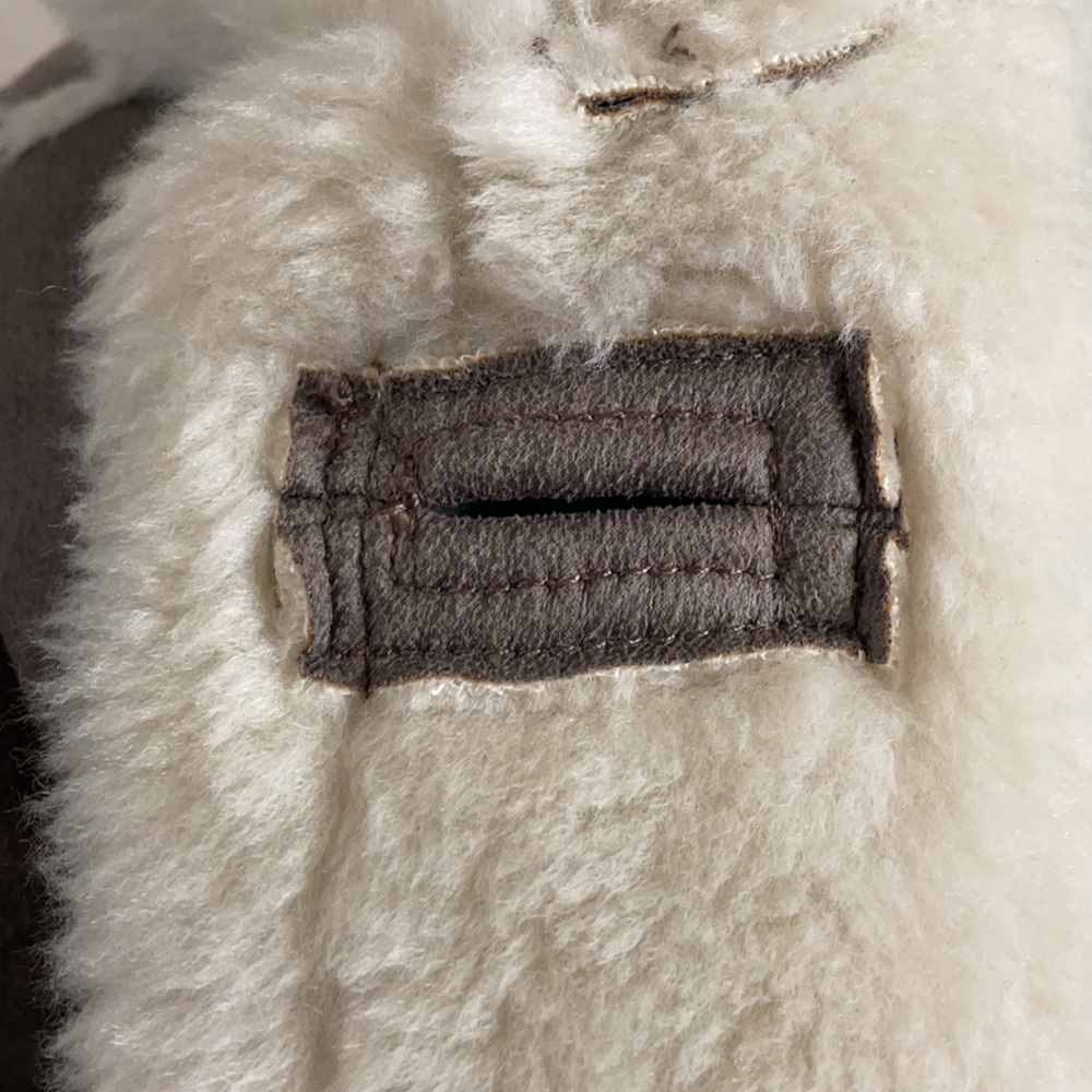 Winter leather coat - Picture 6 of 15
